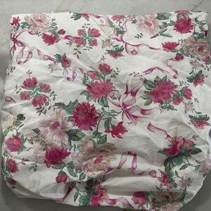 Love shack fancy pottery barn crib sheet